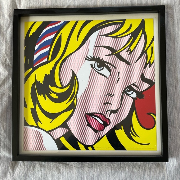 Other - Framed Print Lichtenstein Pop Art